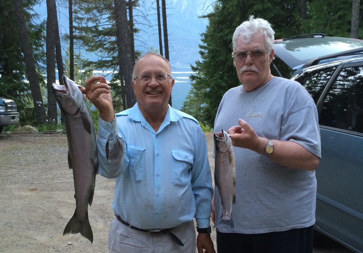 Trout and Smallmouth Fishing on the book by Steve Moore