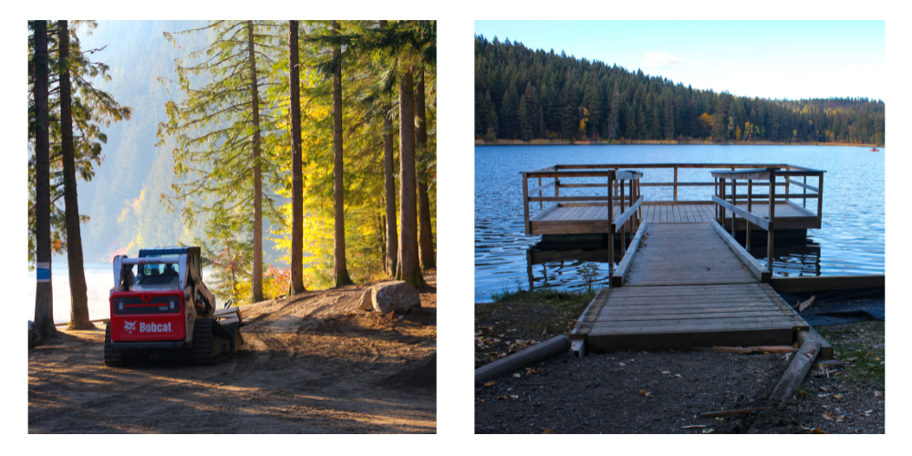 Fishing Dock- Newman Lake - Wildlife Recreation and Coalition