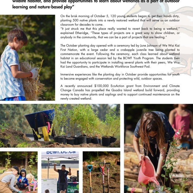 Wetlands Education Program | BC Wildlife Federation